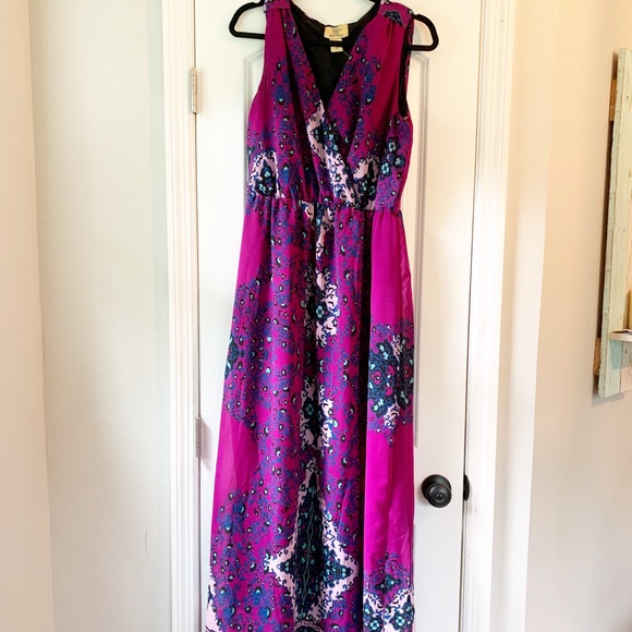 lindsay ombre maxi dress